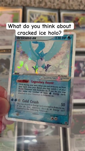 Articuno ex Firered Leafgreen Cracked Ice Holofoil! #pokemon #pokemoncards #pokemontcg #pokemontrade