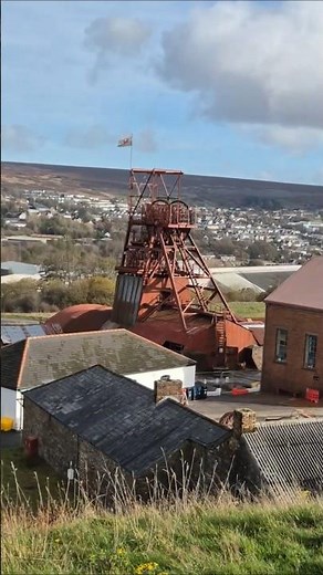 The Giant Wheel That Took Miners 300ft Underground! ⛏️ (Big Pit) #WelshMining #industrialhistory