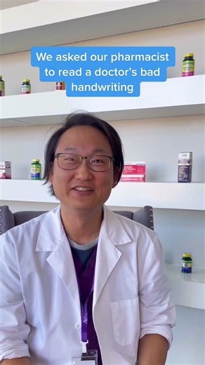 The Challenge of Reading Doctor's Bad Handwriting | Pharmacy Humor