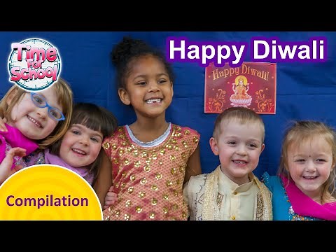 Happy Diwali | Time For School | CBeebies
