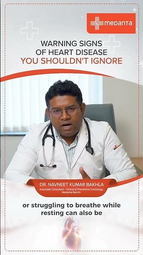 Heart Attack Symptoms & Warning Signs | Dr. Navneet Kumar Bakhla | Medanta Ranchi