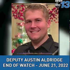 LISTEN: The Spartanburg County Sheriff's Office has released audio of the last call for Deputy Austin Derek Aldridge, who was killed in the line of duty on June 21, 2022. More: https://bit.ly/3bBKadC | WLOS ABC 13
