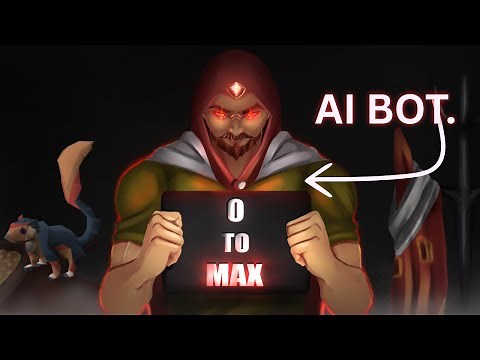 Botting to MAX in OSRS With AI scripts. (I Got a Pet)