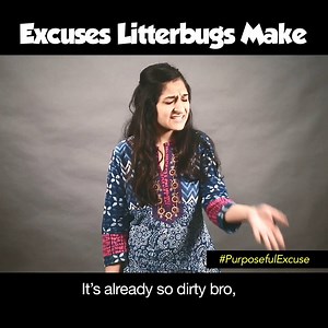 64K views · 839 reactions | If you’re a litter-bug, you might definitely connect with one of these many excuses. #IndiaHogaClean | Firstpost | Facebook