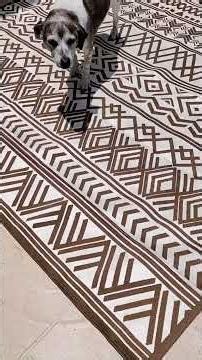 Watch my outdoor resort-like space transform with this rug!
