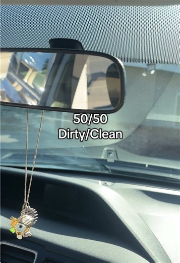 How a majority of windows look like in Vegas & here is how we leave them⚡️#fyp #detailers #lasvegas #detailing #detailer