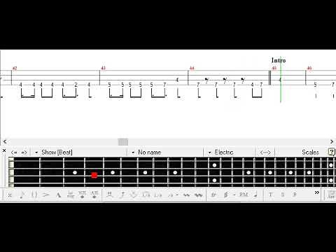 KNOW KNOW KNOW / DOES / ベース [TAB] Bass