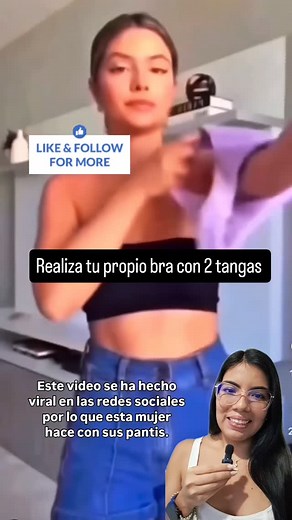 Convierte tus 2 tangas en un top 🤯💁‍♀️ #tipsyhacksconpaola #belleza #ideas #reels #viral #tendencia #moda #tips #contenido #viralreels #tipsdebelleza #fypシ | TipsyhacksconPaola
