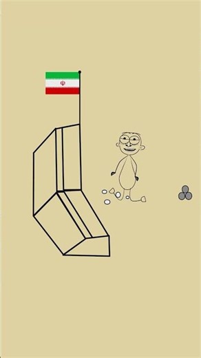 Iran VS Israel war! 😁 | Funny animation | #shorts #animation #funny #iranisraelwar #memes