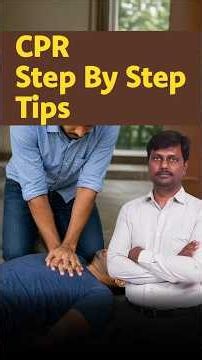 How To Do CPR Step By Step Tips | First Aid Basic Life Support Training By Sreeteja Hospital