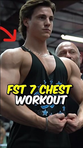 👑 FST-7 Chest Workout for Natural Bodybuilders