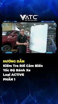 Instructions for checking the wheel speed sensor | Part 1 | VATC Auto Repair Training Center