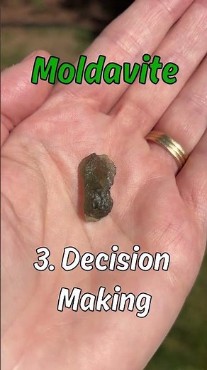 Moldavite Crystal Benefits #crystalhealing #crystals