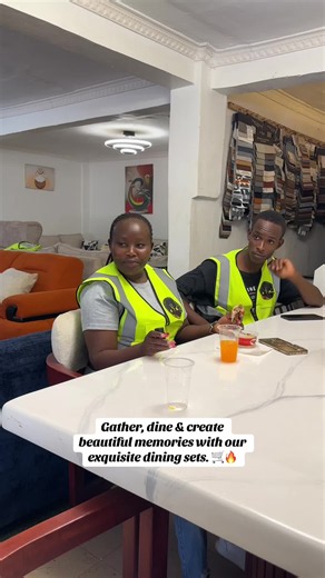 Gather, dine & create beautiful memories with our exquisite dining sets. 🛒🔥 #diningtable #diningset #dining #furniturebrands #preciousfurnitureke