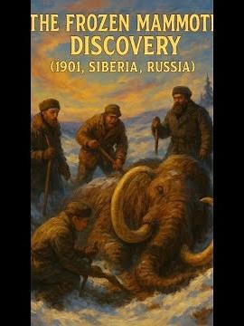 The Frozen Mammoth Discovery (1901, Siberia, Russia) #Science