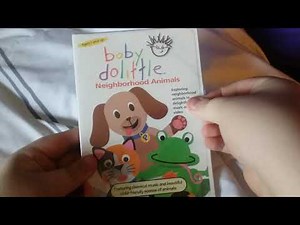 Baby Dolittle: Neighborhood Animals 2002 DVD Unboxing