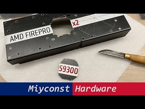 🇬🇧 AMD Radeon FirePro S9300 X2 (Radeon Pro Duo) – detailed review and tests, cooling, BIOS, drivers