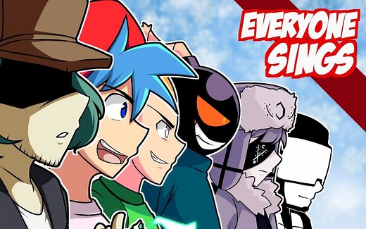 【FNF动画/Fera系列】2021最好的 FNF 歌曲，但每个模组都在唱