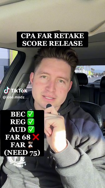 CPA Exam Retake Score Update and Study Strategy