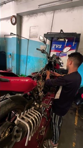 master servicing 4v,💯#shorts #viral, #tvsapachertr1604vbs6 #RTR #1604v