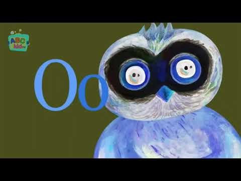 ABC kid tv says alphabet ( O)/ voice pitch effects