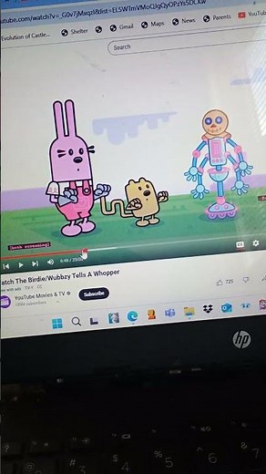 Wubbzy and Widget scared away against the scarecrow robot 2
