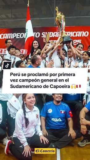 Perú Campeón General del Sudamericano de Capoeira