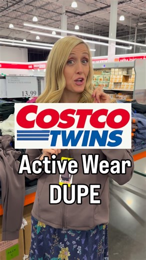 Ok…we have seen great active wear dupes at Costco…but this has to be the BEST🥰 #costco #costcofinds #dupe #activewear #athleticwear | Costco Twins