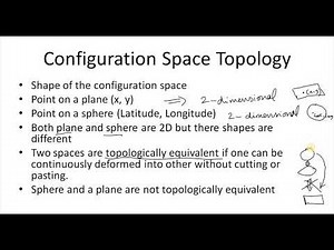 Lecture 9: Cspace topology and representation