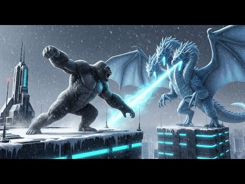king kong vs godzilla ice the fierce battle winter war