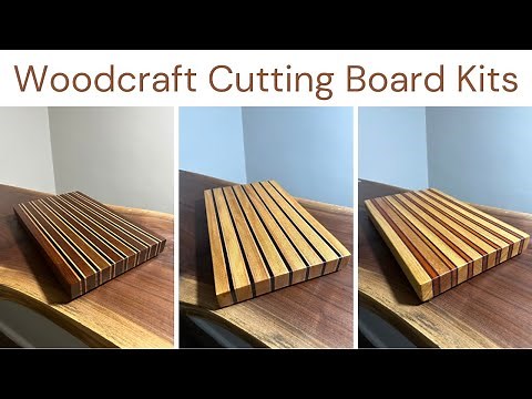 Woodcraft Cutting Board Kits | DIY | Starter Builds