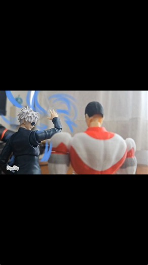 Gojo vs Thragg #stopmotionanimation #actionfigures #flipaclip #stopmotion #jujutsukaisen #invincible