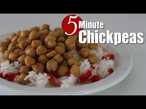 5 Minute Chickpeas
