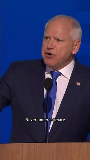 Tim Walz: 'Never underestimate a public school teacher'