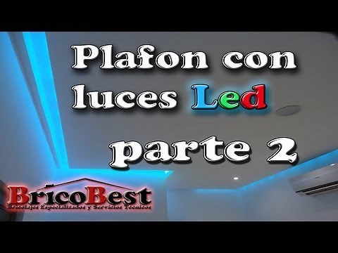 How to make a drywall ceiling with LED perimeter lighting - part 2