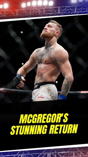271K views · 7.3K reactions |  McGregor is back and gearing up for an epic fight! 壘 With a customized training program and a strong focus, he's eyeing a White House comeback in just 6-7 months. ️ Are you ready to watch him return? Let us know!  . . . . . #McGregor #Comeback #FightNight #WhiteHouse #UFC | One Stop UFC by Sportskeeda | Facebook