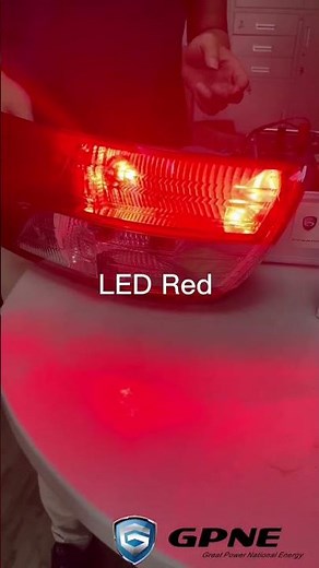 Testing LED Brake Light/Signal Light/Running Light VS halogen bulb --Canbus/Brighter