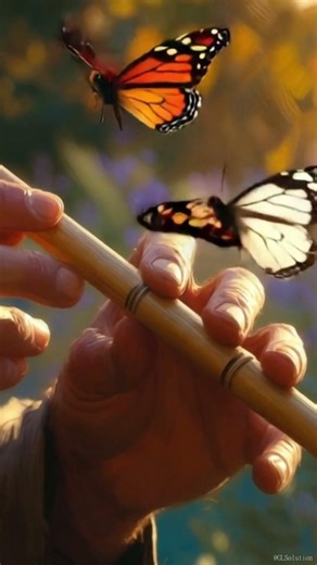 🎶 Dance of the Reed Flutes | Peaceful Melody 🌿 #shorts