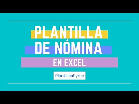 Plantilla de Nómina en Excel