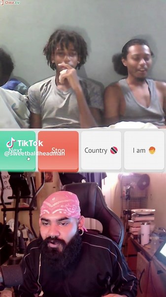 Bald Head Prank on OmeTV | Trini Tiktok Compilation