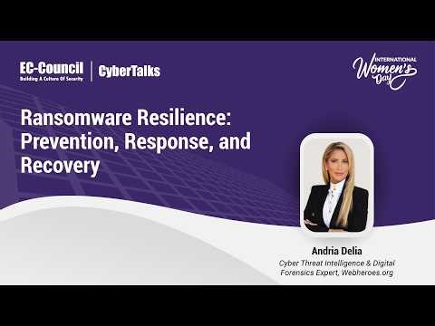 Ransomware Resilience: Prevention, Response, and Recovery