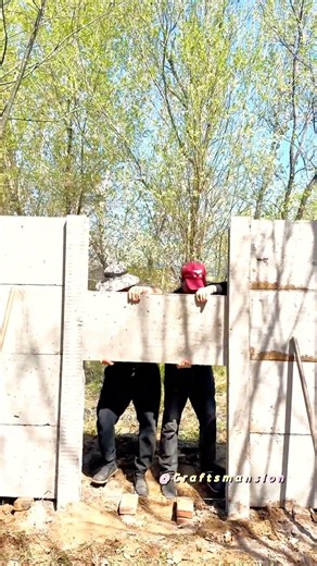 Precision Teamwork: Manually Installing Concrete Wall Panels for Durability