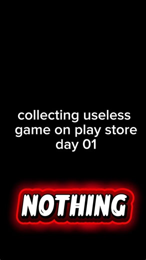 useless game on play store