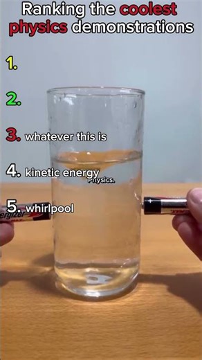 Ranking The Coolest Physics Demonstrations