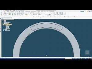 Solid Edge 2022: Placing a label decal onto a projected sketch