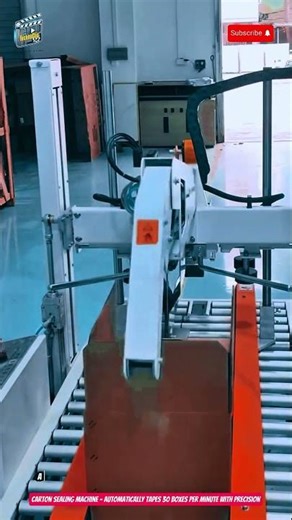 Carton Sealing Machine – Automatically Tapes 30 Boxes per Minute with Precision