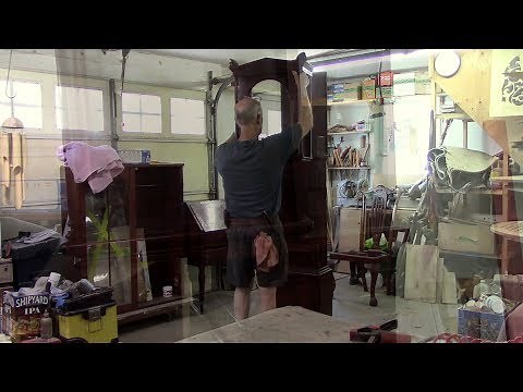 Restoring an Antique Tall Case Clock - Thomas Johnson Antique Furniture Restoration