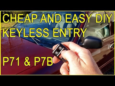 How To Add OEM Keyless Entry 2008-2011 P71 Crown Victoria Police Interceptor