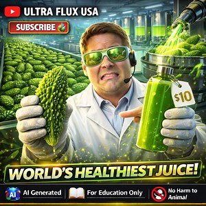 Why the World’s Most Hated Vegetable is Now Worth Billions. ​ Inside the World’s Biggest Bitter Gourd Farm & Juice Factory. ​ How It's Made: 100,000 Liters of Bitter Gourd Juice (Full Process). ​ ​Disclaimer: This video is an AI-supported documentary created for educational purposes. It visualizes the industrial agricultural cycle and the high-tech extraction of vegetable juices based on 2026 global food science standards. ​It’s the most bitter drink on Earth—and people can’t get enough of it! T