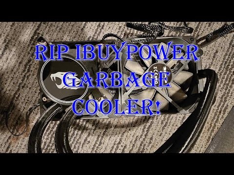 AIO Cooler Swap on iBuyPower Tower
